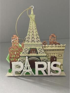 St. Nicholas Square Around the World PARIS Ornament (4 1/2 inch - Height)